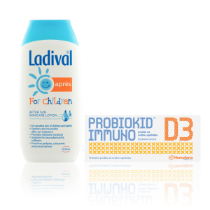 LADIVAL® FOR CHILDREN APRES SKINCARE LOSION + PROBIOKID IMMUNO D3